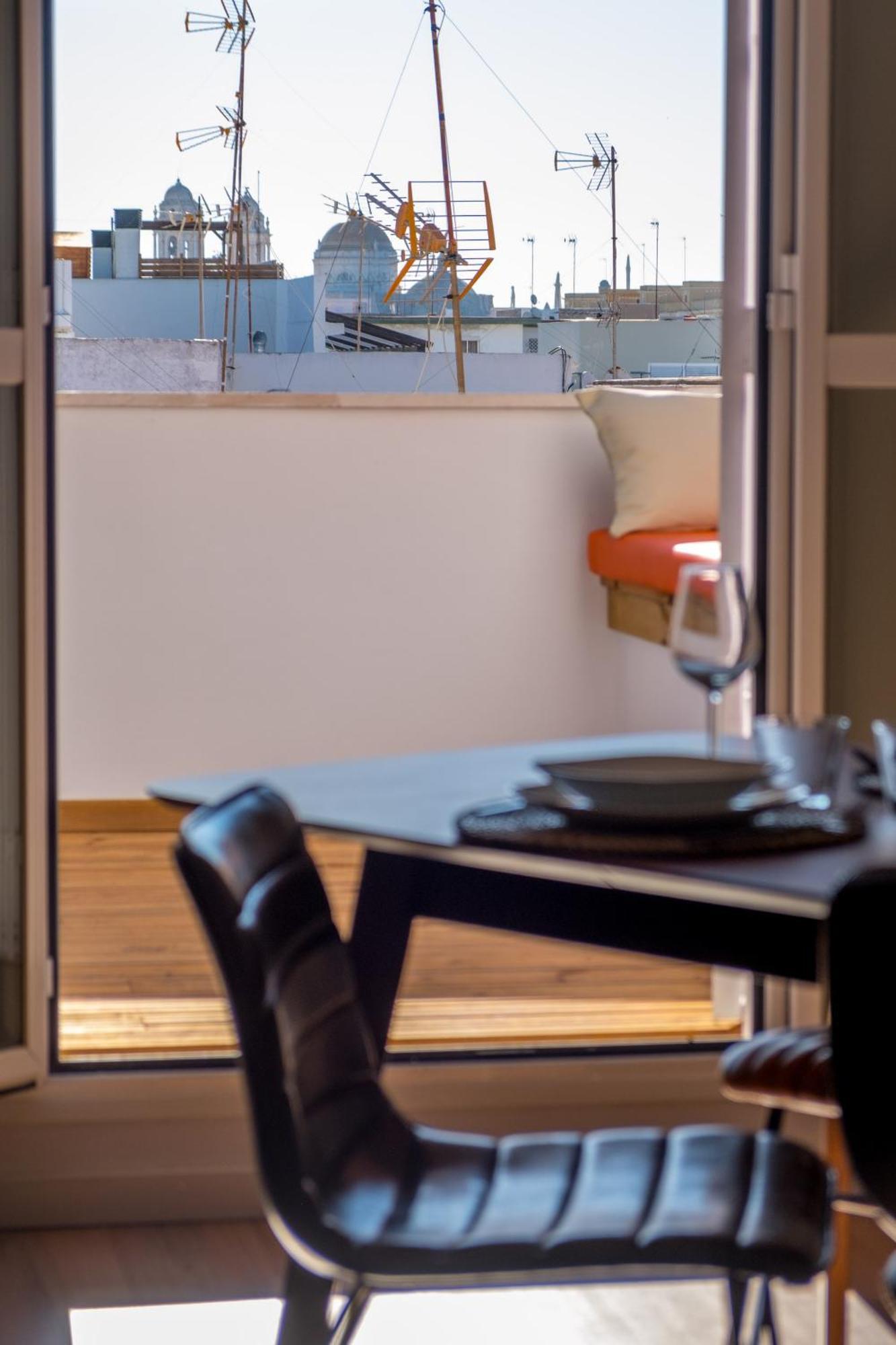 Апартаменты Penthouse With Jacuzzi, And Garaje Grupo Ac Gestion Кадис Экстерьер фото